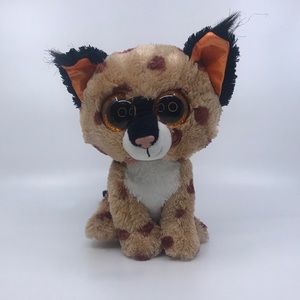 TY Beanie Boo Plush 2015 Buckwheat The Lynx Stuffed Animal No Tag